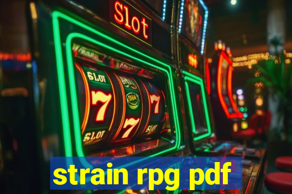 strain rpg pdf